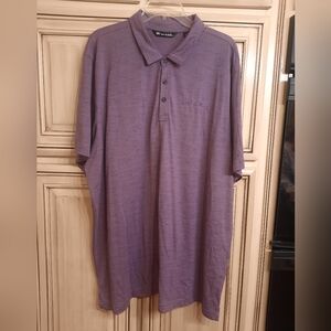 Travis Mathew Brunswick Bowling Polo - Purple -‎ Size XXXL